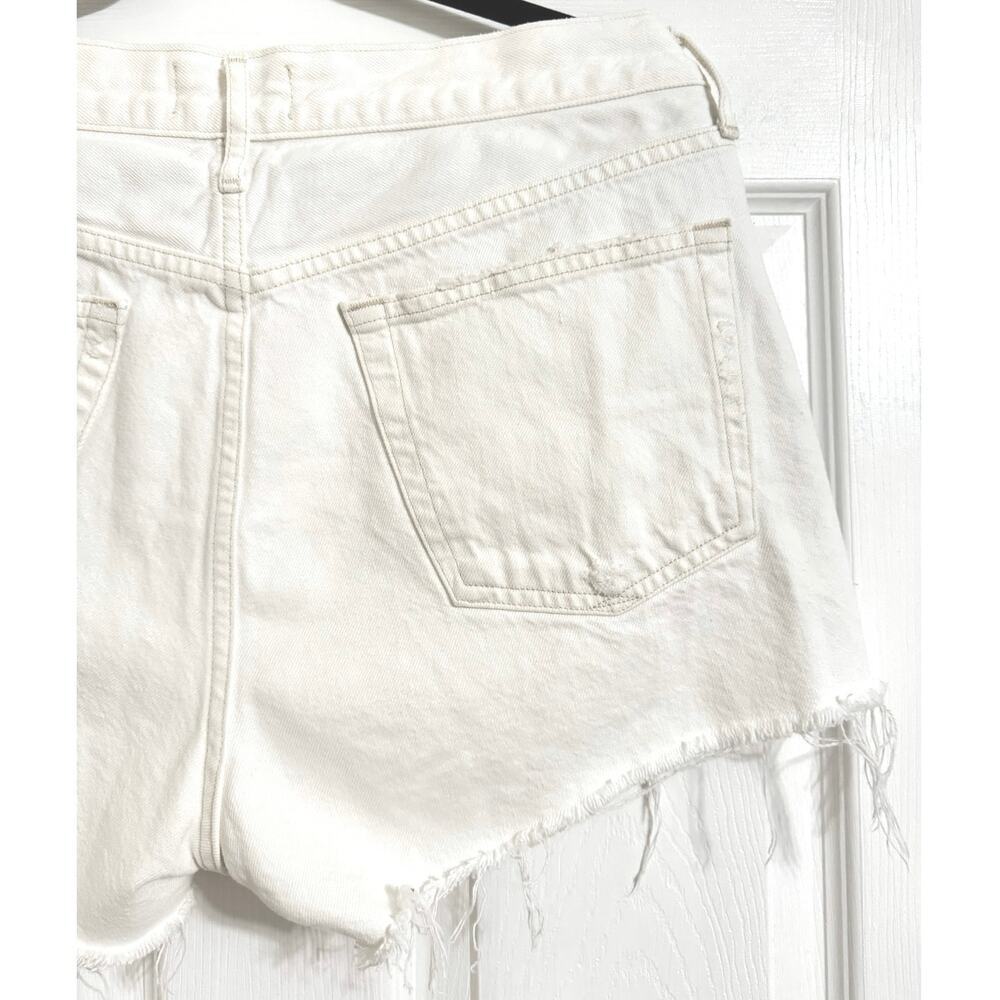 AGOLDE Parker Cut-Off Denim Shorts, Size 29 - Picture 10 of 14